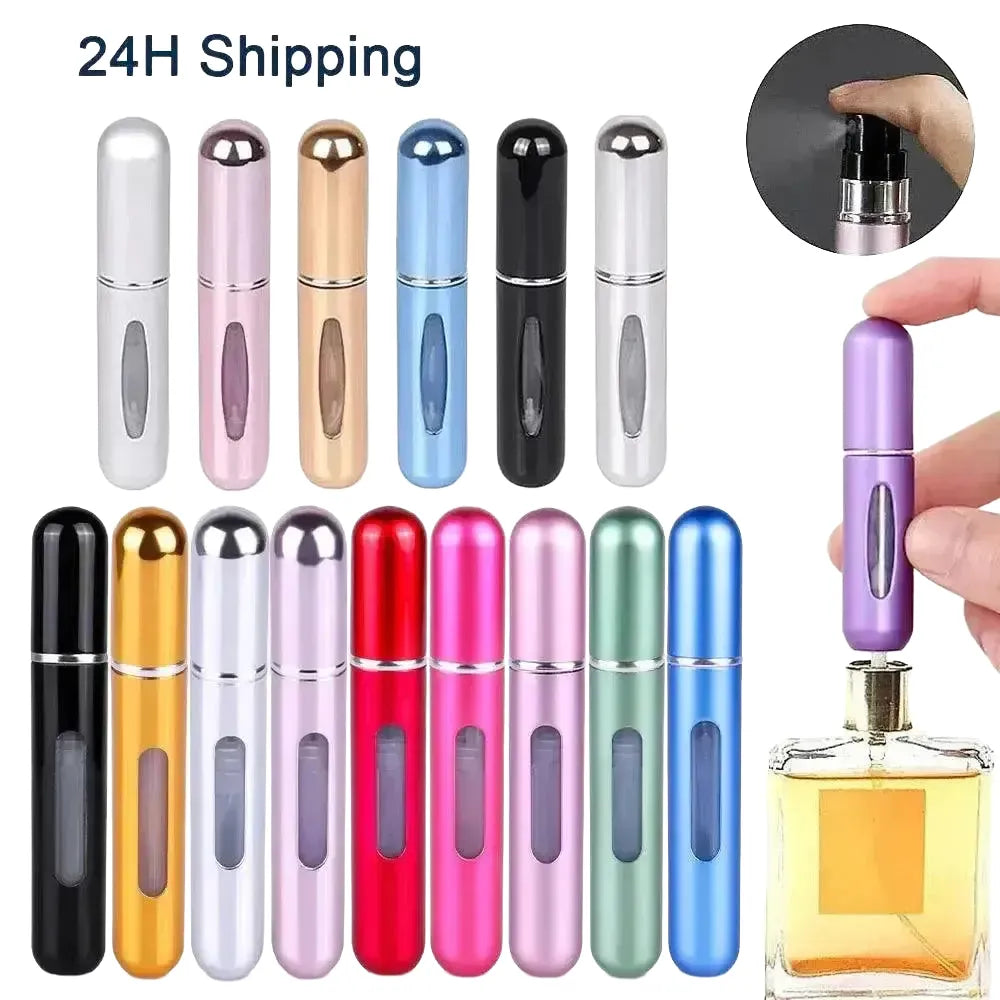 Leakproof Perfume Atomizer for Travel — 5ML-Bright Gold