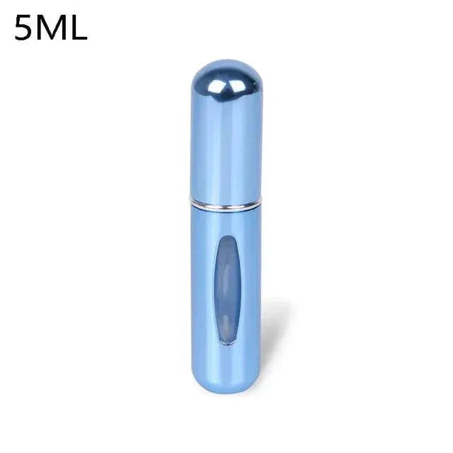Leakproof Perfume Atomizer for Travel — 5ML-Matte Silver