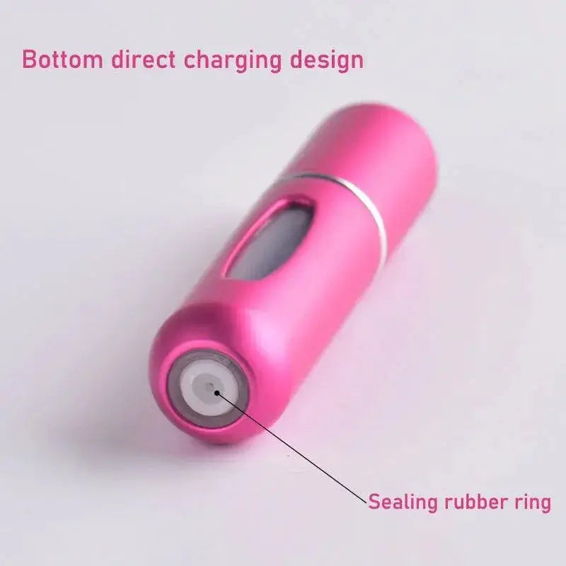 Portable Perfume Atomizer 5ml With Crystal Bottom Bottle
