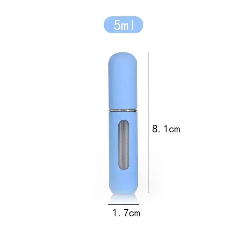 Portable Perfume Atomizer 5ml With Crystal Bottom Bottle