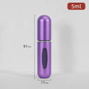 Portable Perfume Atomizer Spray Elegant Crystal Bottom Bottle