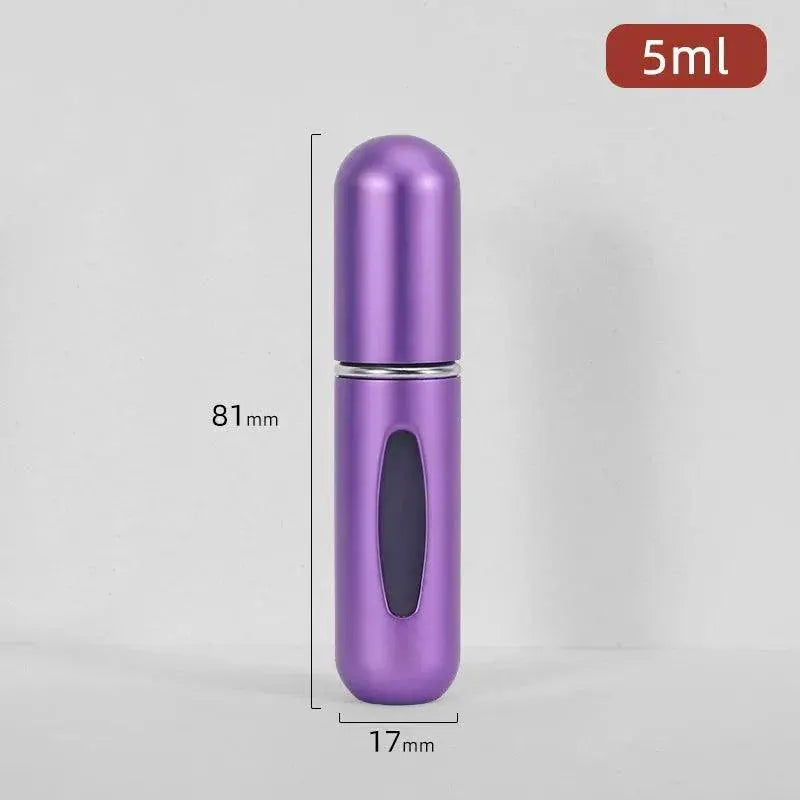 Portable Perfume Atomizer With Crystal Bottom Bottle — product view 11