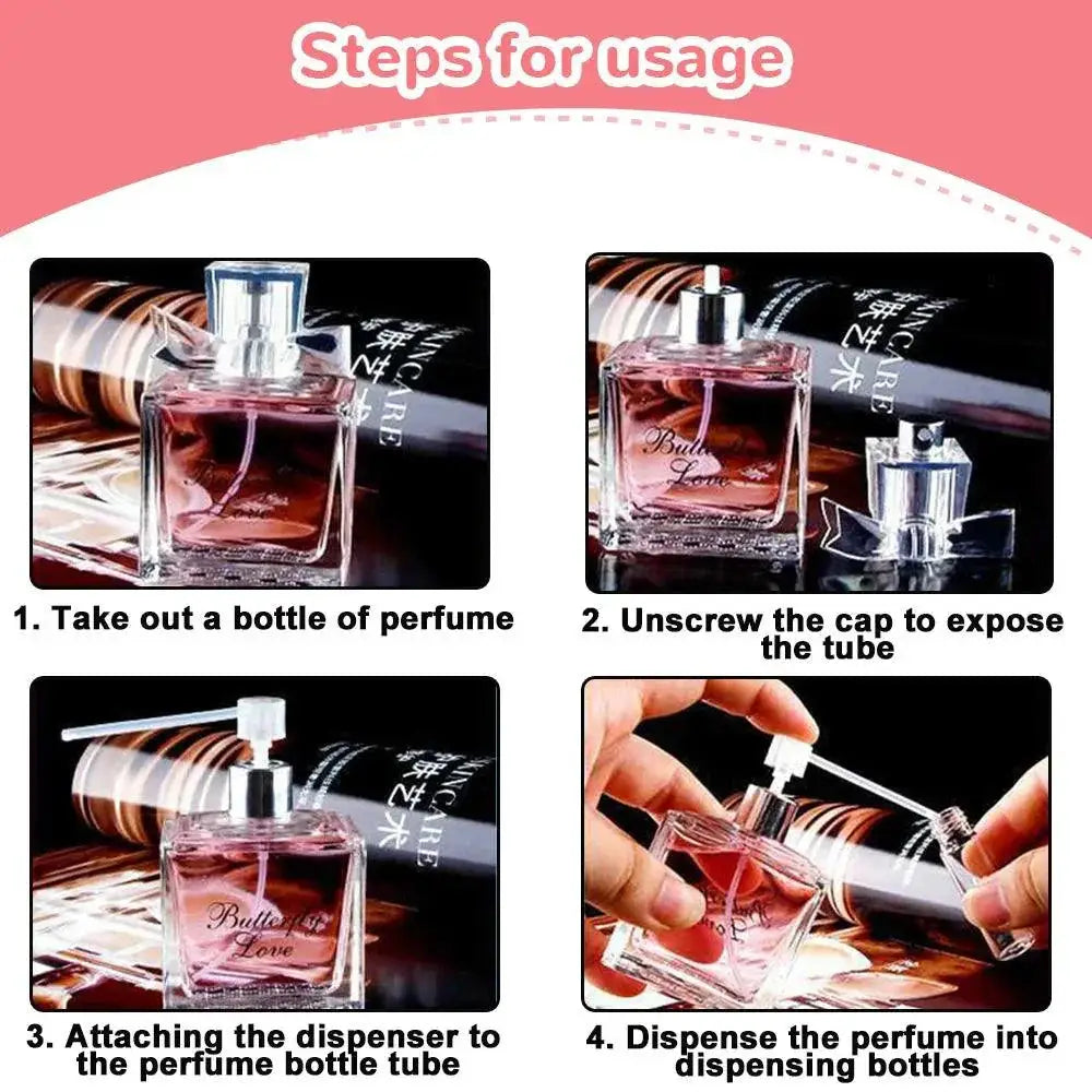 Portable Perfume Refill Kit For Effortless Travel Anywhere