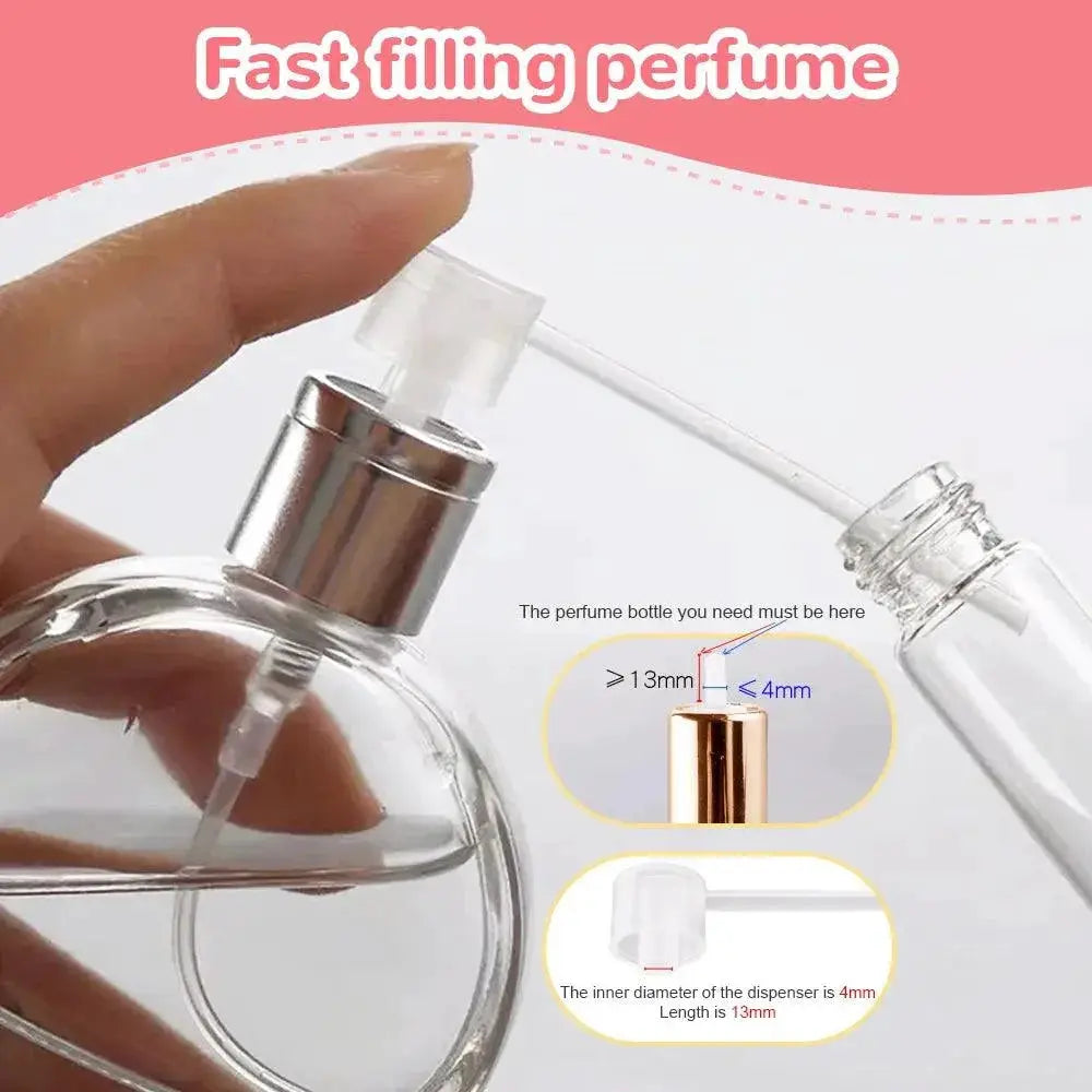 Portable Perfume Refill Set Effortless Fragrance Transfer