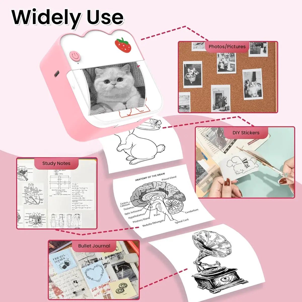 Portable Photo Printer For Home Use