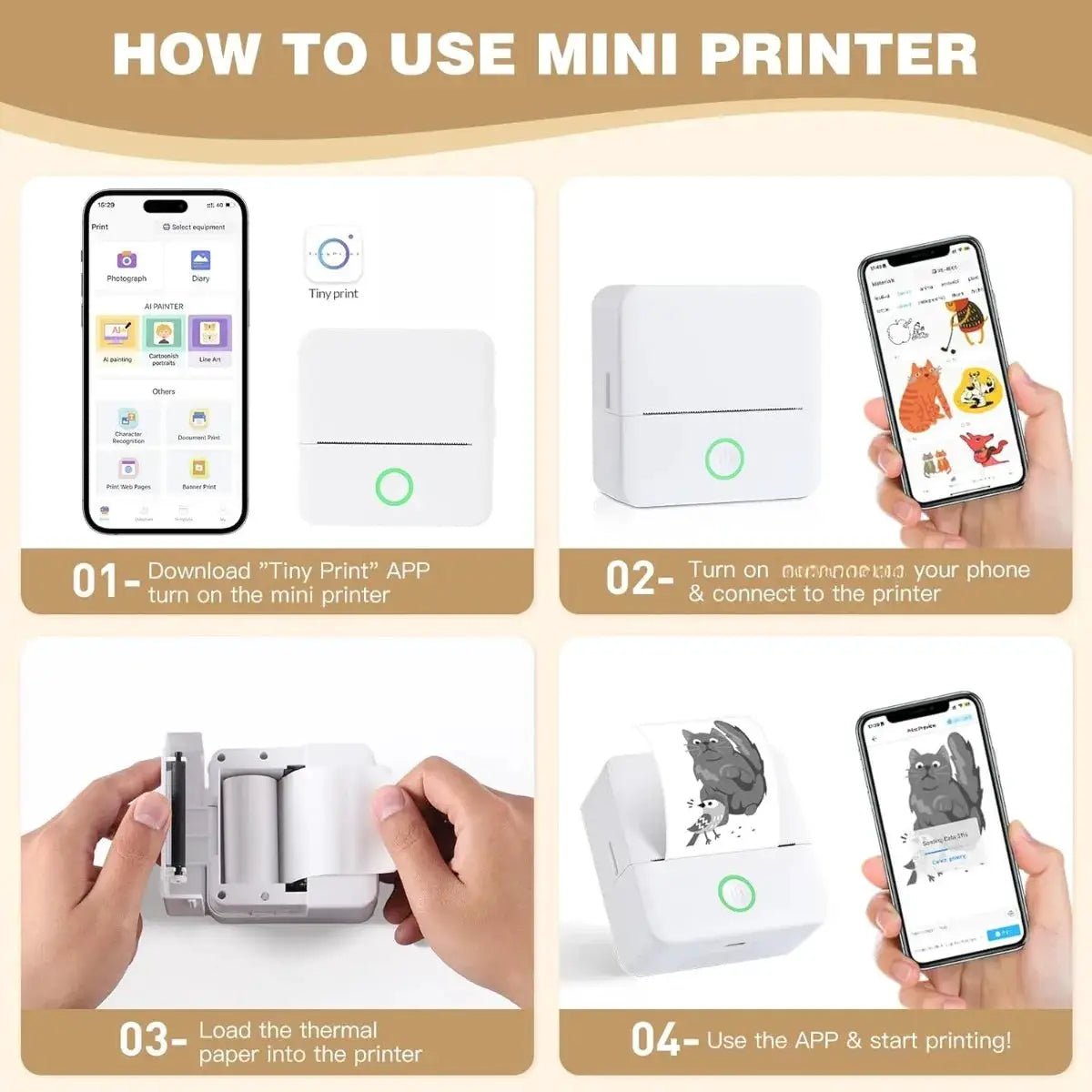 Portable Printer for Android On The Go