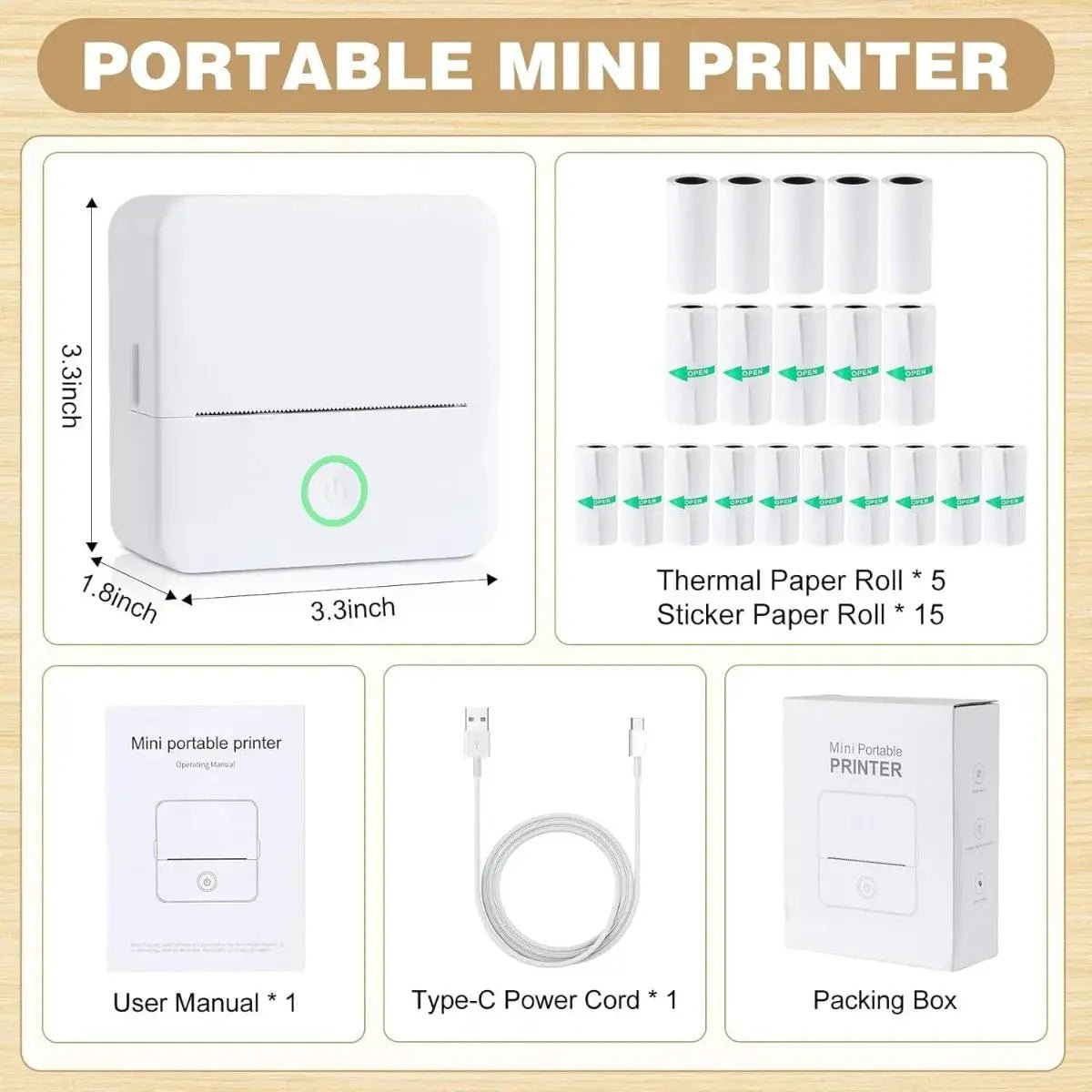 Portable Printer for Android On The Go