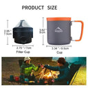 Durable Camping Coffee Set for Travelers
