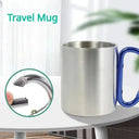 Insulated Camping Mug with Carabiner