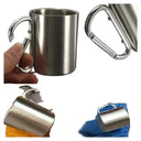 Insulated Camping Mug with Carabiner