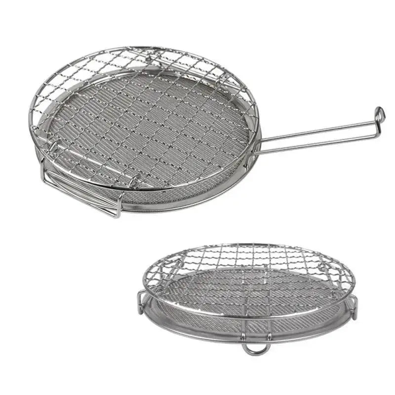 Portable Stainless Steel Mini BBQ Grill Rack For Camping
