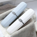 Portable Toothbrush Holder Box Compact Travel Organizer
