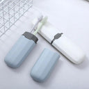 Portable Toothbrush Holder Box Compact Travel Organizer