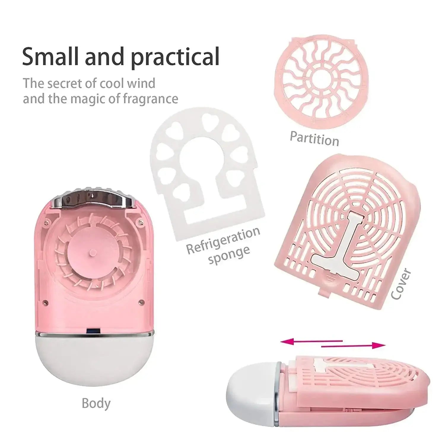 Portable USB Eyelash Extension Fan Dryer Adjustable Airflow