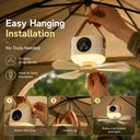 Portable USB Hanging Ceiling Fan Ideal for Dorm Rooms and Outdoor Adventures