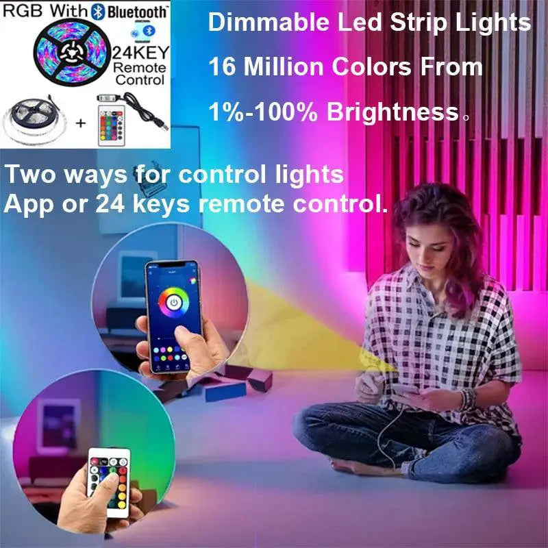 Portable USB LED Desk Lamp 5V Table Night Light For Home
