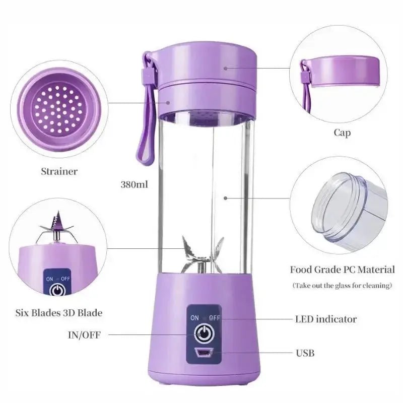 Portable USB Mini Blender for Smoothies