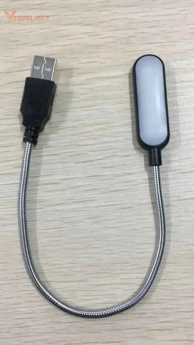 Portable USB Reading Light Mini Book Light Flexible Lamp