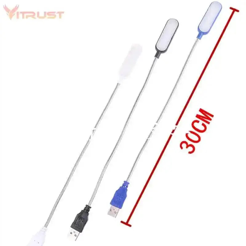 Portable USB Reading Light Mini Book Light Flexible Lamp
