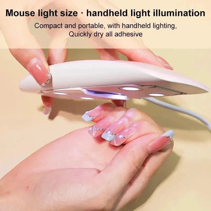 Portable UV Nail Dryer With LED Lights For Home Use