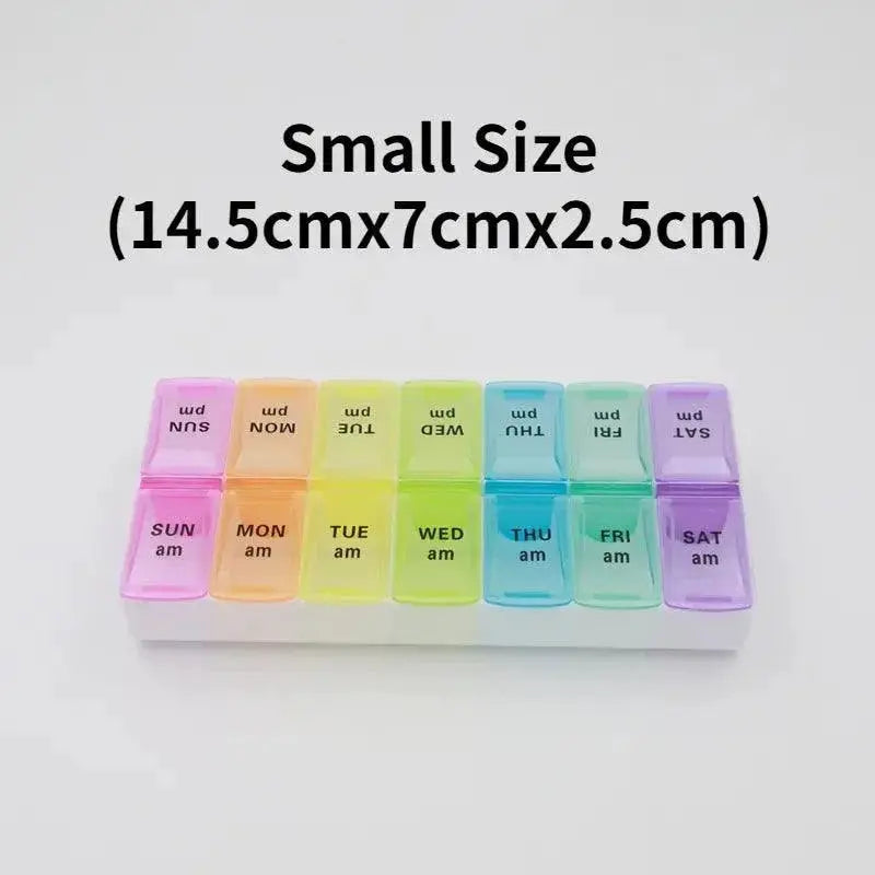 Portable Weekly Pill Organizer Case For Efficient Storage — product view 13