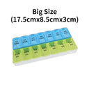 Portable Weekly Pill Organizer Case for Efficient Storage