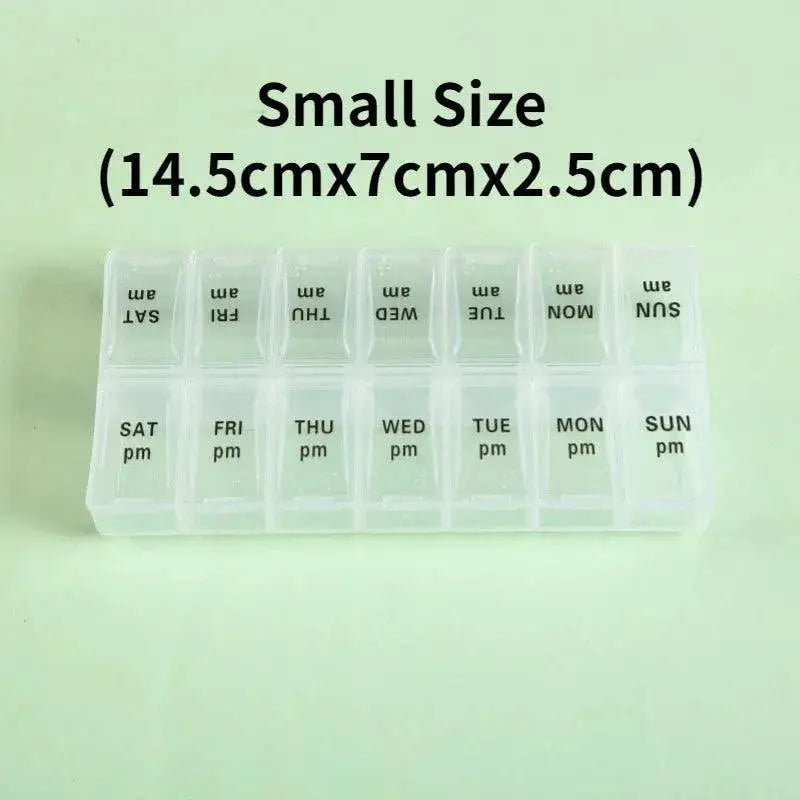Portable Weekly Pill Organizer Case For Efficient Storage — product view 18