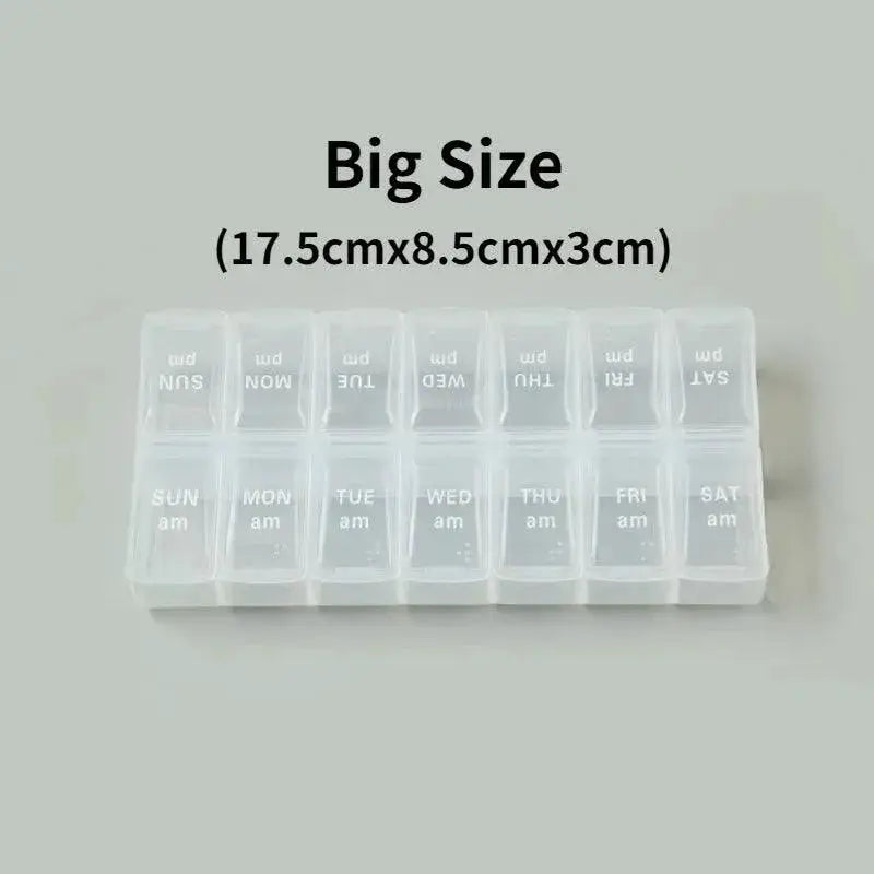 Portable Weekly Pill Organizer Case For Efficient Storage — product view 8