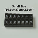 Portable Weekly Pill Organizer Case for Efficient Storage
