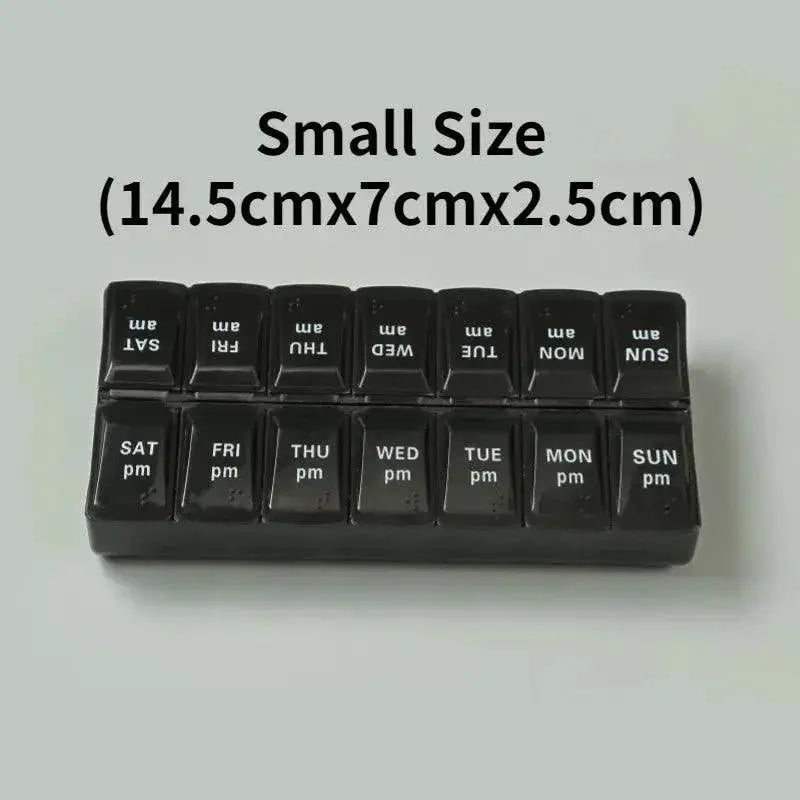 Portable Weekly Pill Organizer Case For Efficient Storage — product view 19