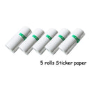 Portable Wireless Mini Printer: Label Memo Photo Printer