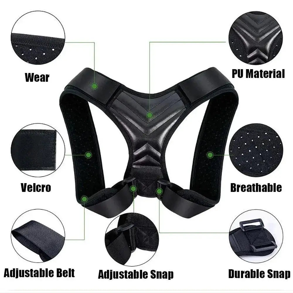 Posture Corrector Neck Brace for Support and Alignment