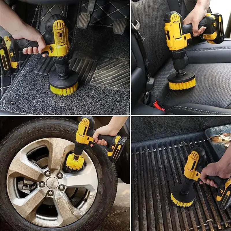 Power Scrubber Drill Brush Set Ultimate Cleaning Kit Pro