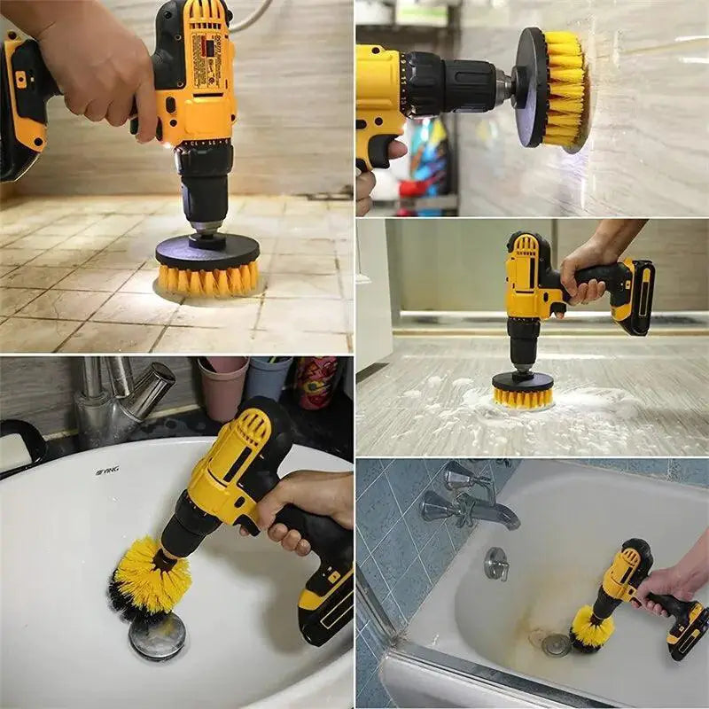 Power Scrubber Drill Brush Set Ultimate Cleaning Kit Pro