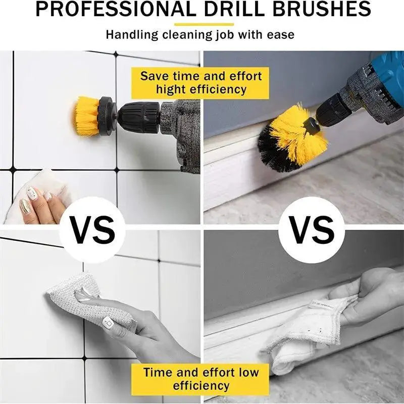 Power Scrubber Drill Brush Set Ultimate Cleaning Kit Pro