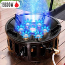 Powerful 19800W Portable Camping Stove with 7 Fire Holes - OurLum.com
