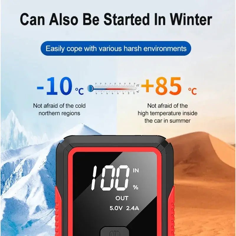 Powerful 2000A Jump Starter for Cars