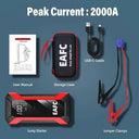 Powerful 2000A Jump Starter for Cars