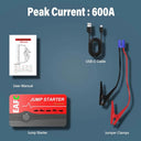 Powerful 2000A Jump Starter for Cars