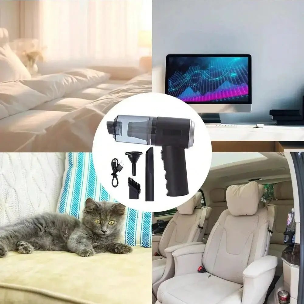 Powerful 3in1 Vacuum for Car and Home Use