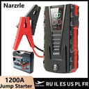Powerful 600-1200A Emergency Car Jump Starter Charger Guide