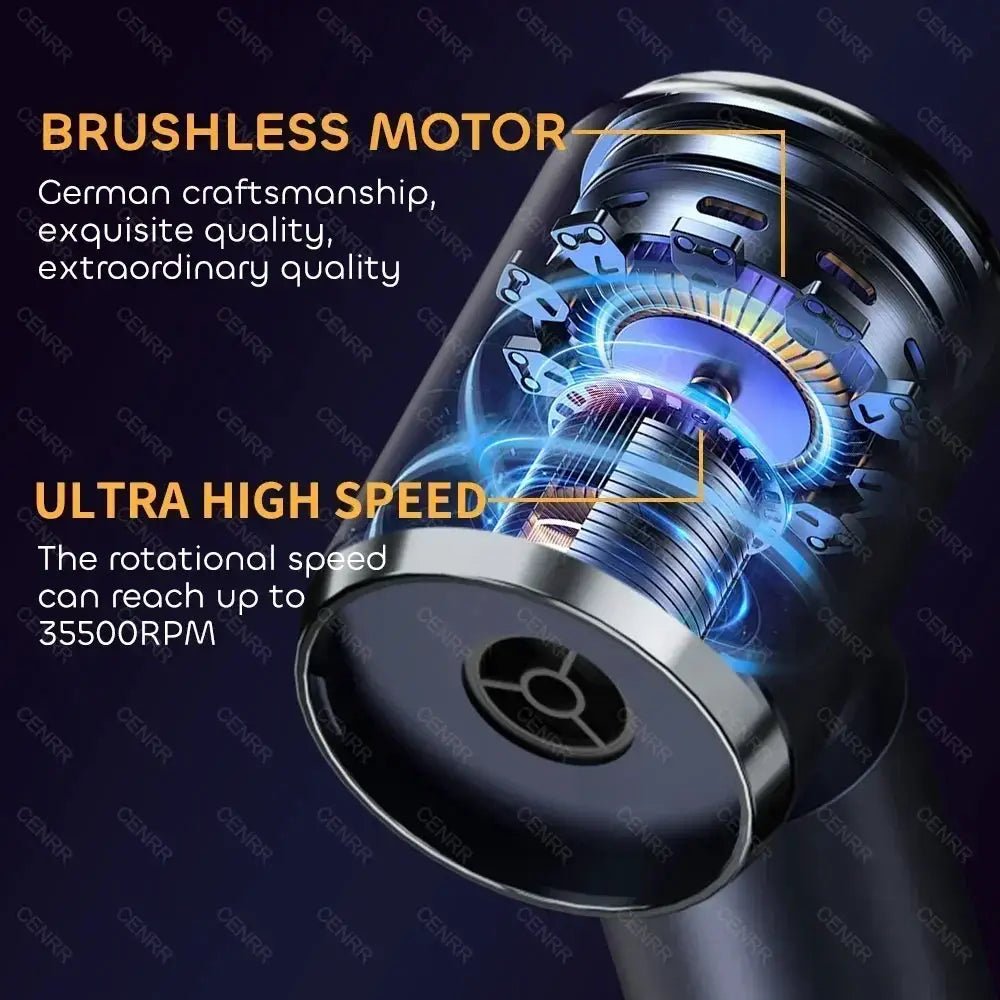 Powerful Cordless Car Vacuum for Wet Dry