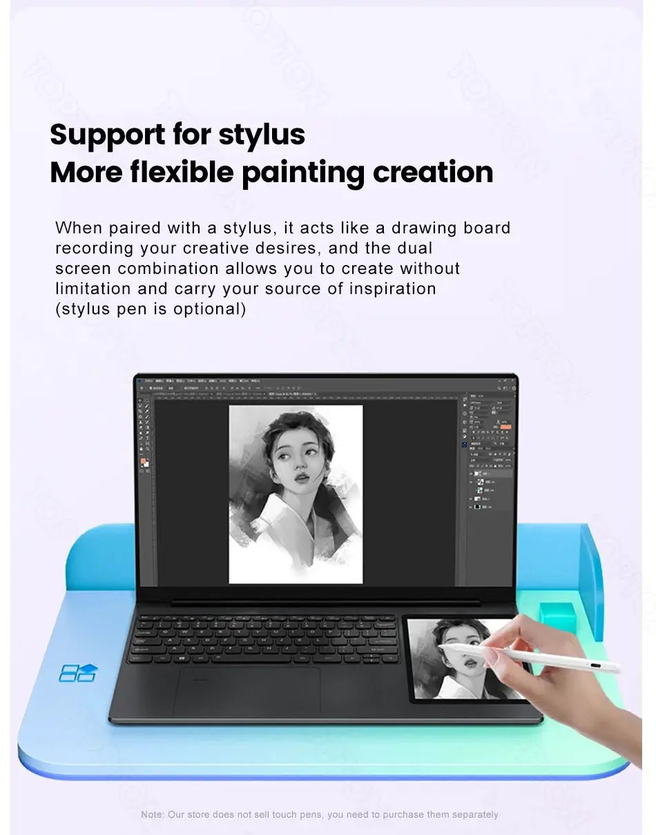 Powerful Dual Screen Laptop - Work — product view 15