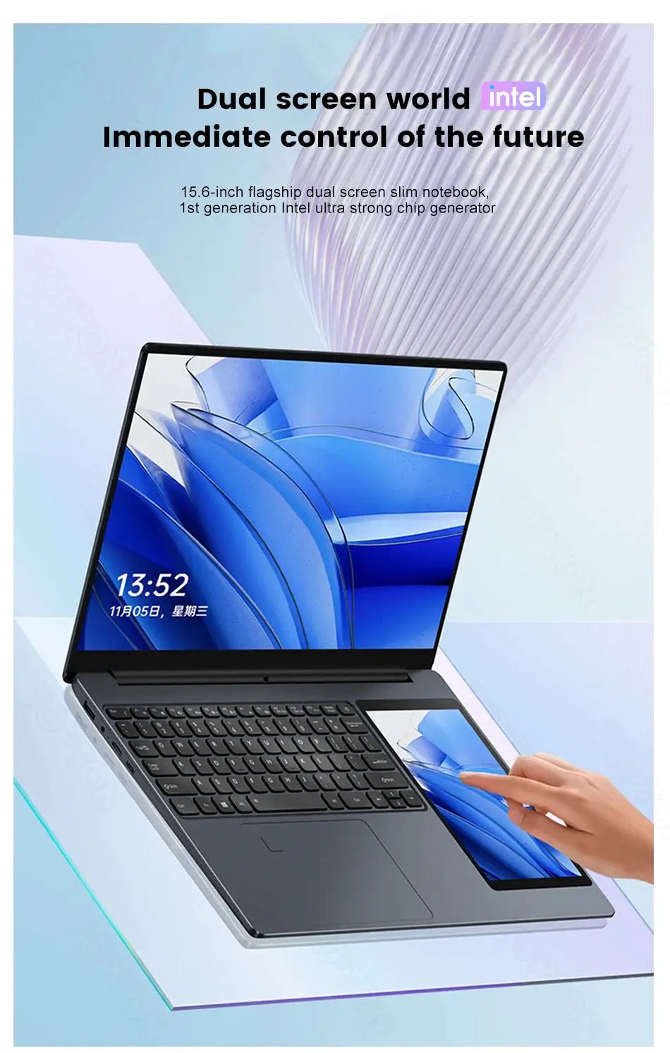 Powerful Dual Screen Laptop For Work