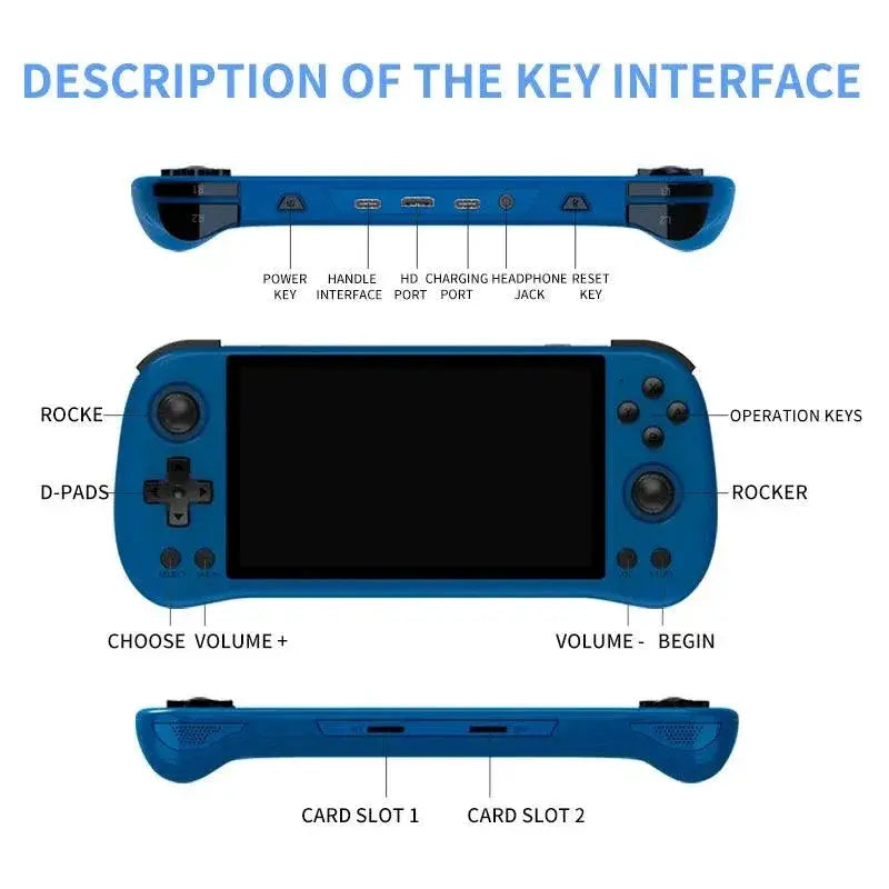 Powkiddy X55 Handheld Console Retro Gaming For Everyone