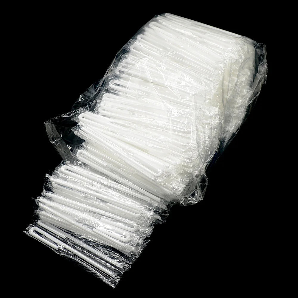 PP Thin Straw Set 3.6x150mm Small Milk Tea Straws For Cold Drinks 50 To 500 Pack