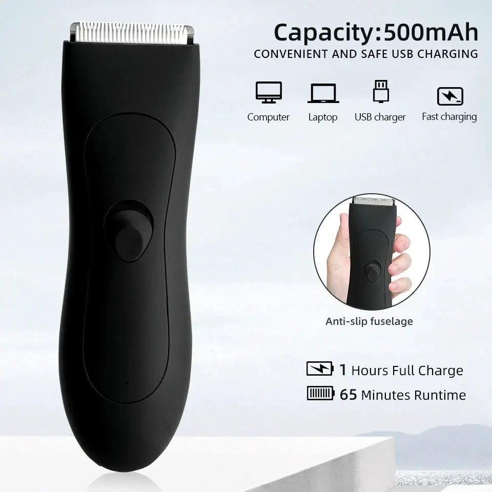 Precise Body Hair Trimmer for Groin