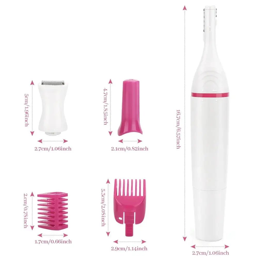 Precise Grooming Epilator Kit for Women