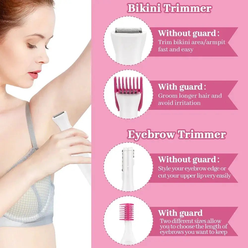 Precise Grooming Epilator Kit for Women