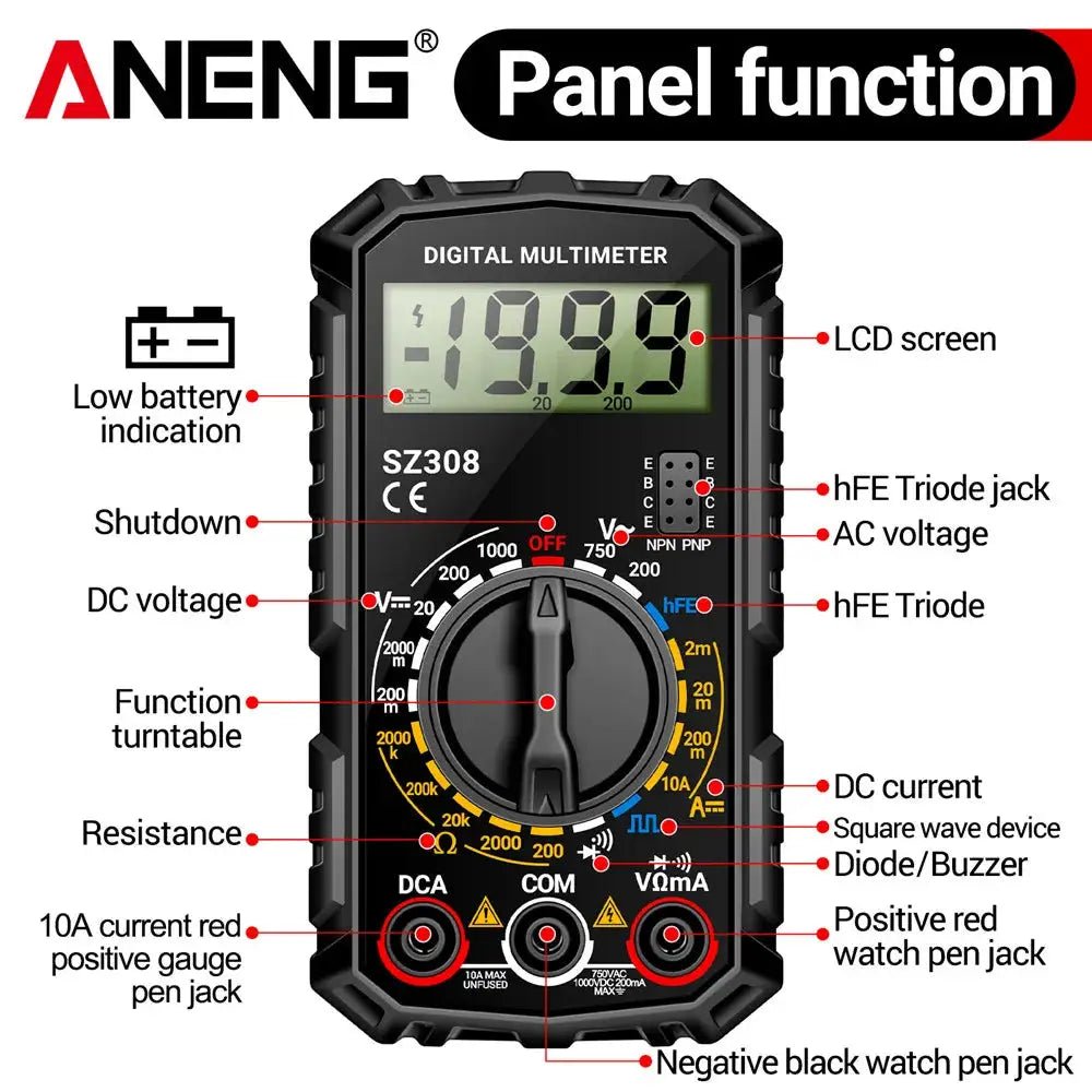 Precise Multimeter for DIY Electronics